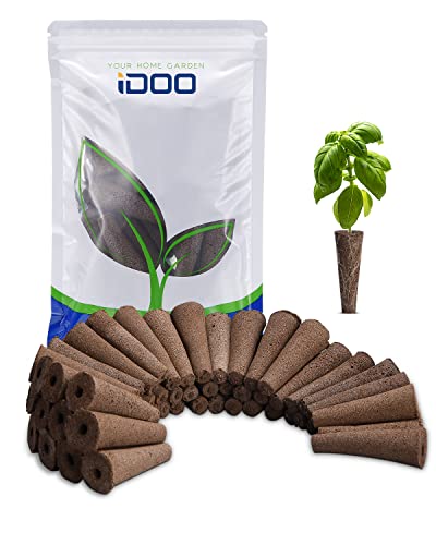 iDOO Replacement Grow Sponges (60 Pcs) - Hydroponics Supplies for Indoor Gardening