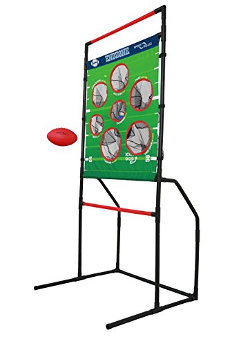 Endzone Challenge 2 in 1 Football and Flying Disc Toss