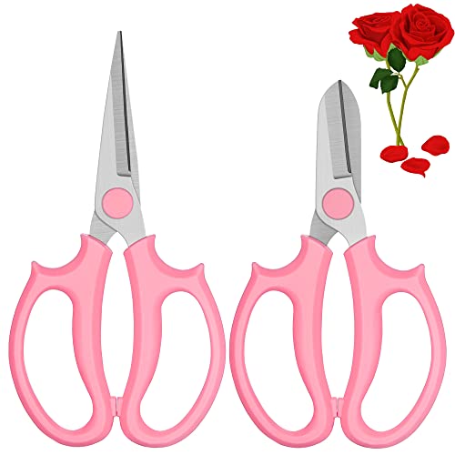 Pink Floral Garden Scissors