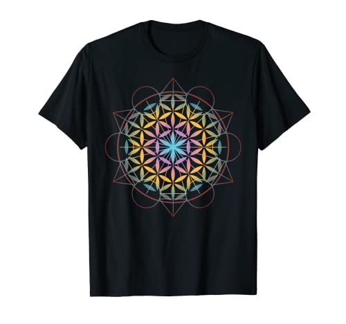 Geometrical Flower of Life T-Shirt