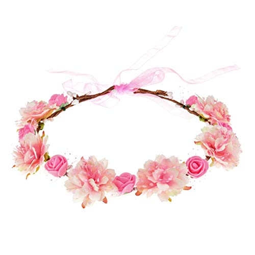 DDazzling Girls Breath Crown: Elegant Floral Headband for Special Occasions