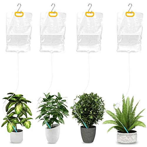 Self Watering System for Plants While Away on Vacation