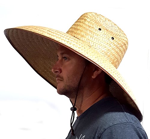 Wide Brim Shade Hat - Double Weaved Hard Shell