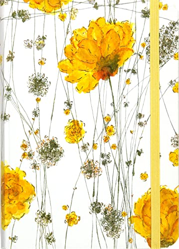 Adorable Yellow Flowers Journal (Notebook, Diary) - Perfect for On-the-Go