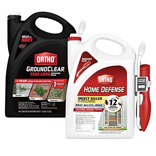 Ortho GroundClear and Home Defense Bundle - Ultimate Weed and Bug Solution