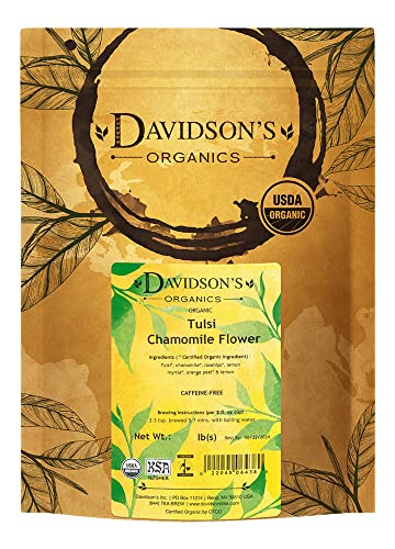 Davidson's Organics Tulsi Chamomile Flower Tea