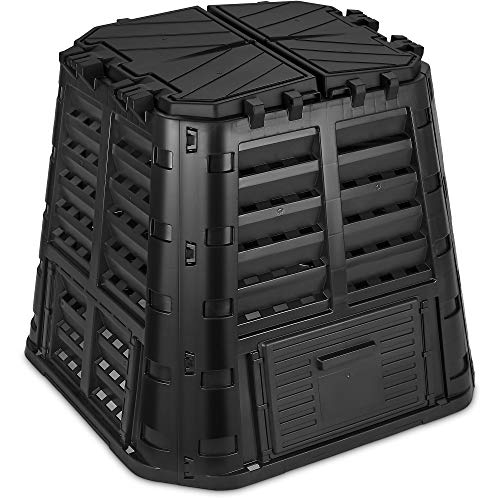 Recycled Plastic Garden Composter Bin - 110 Gallons