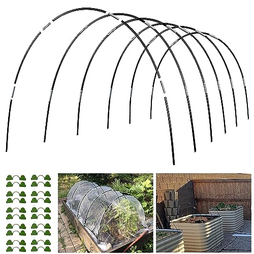Rust-Proof Greenhouse Hoops for Raised Beds