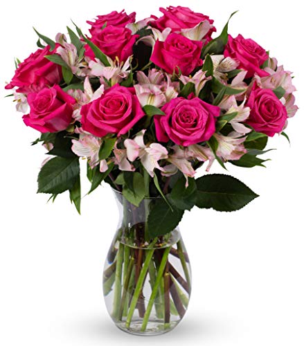 Charming Roses and Alstroemeria Bouquet