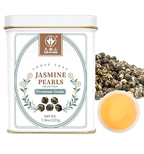 Tian Hu Shan Jasmine Tea Dragon Pearls