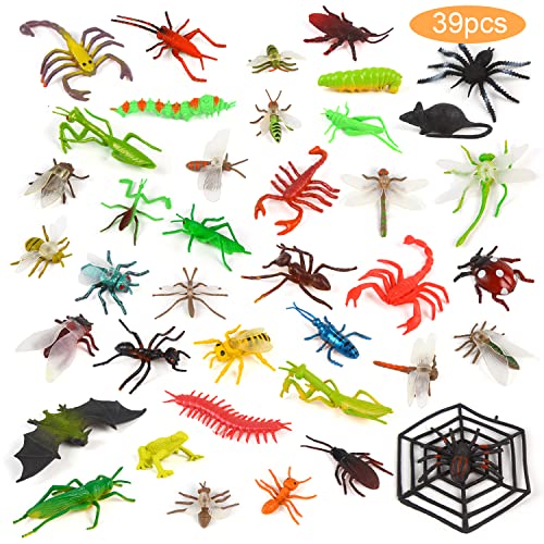 Assorted Plastic Bug Toys for Kids