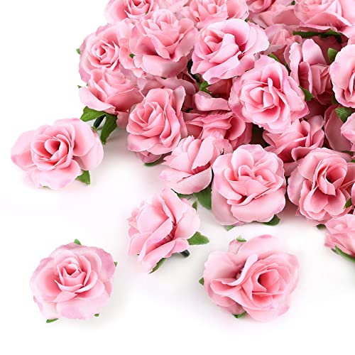 Kesoto Pink Roses Artificial Flowers Bulk
