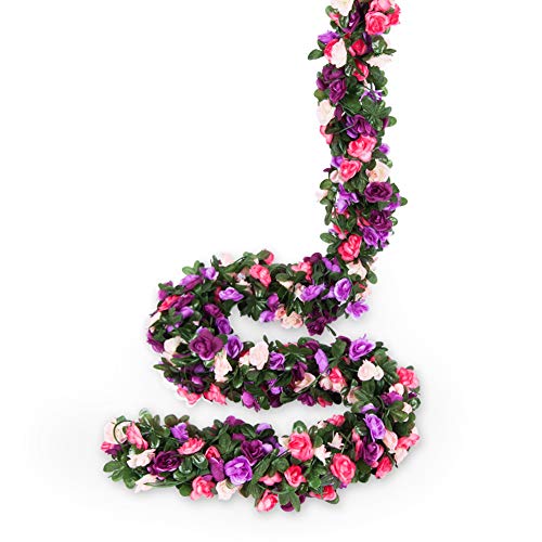 Colorful Flower Garland Decorations for Various Occasions