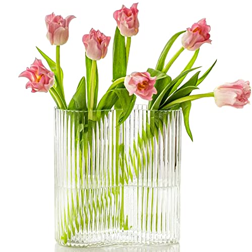 Aoderun Glass Vase for Flowers