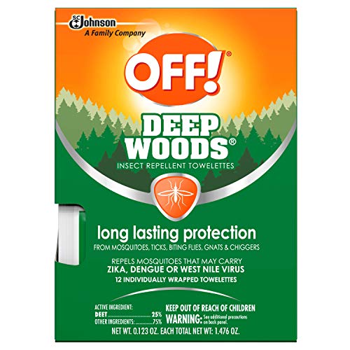 OFF! Deep Woods Mosquito Repellent Wipes