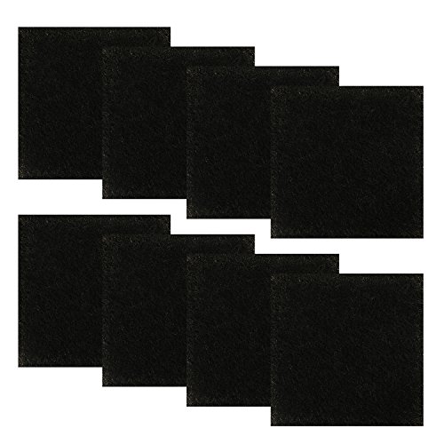 Resinta 8 Pack Carbon Compost Caddy Filters