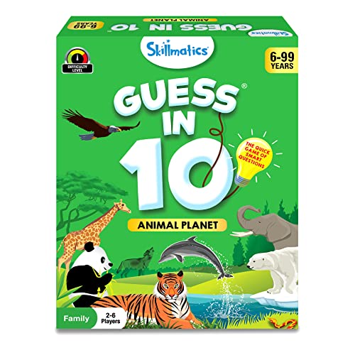 Guess in 10 Animal Planet Card Game