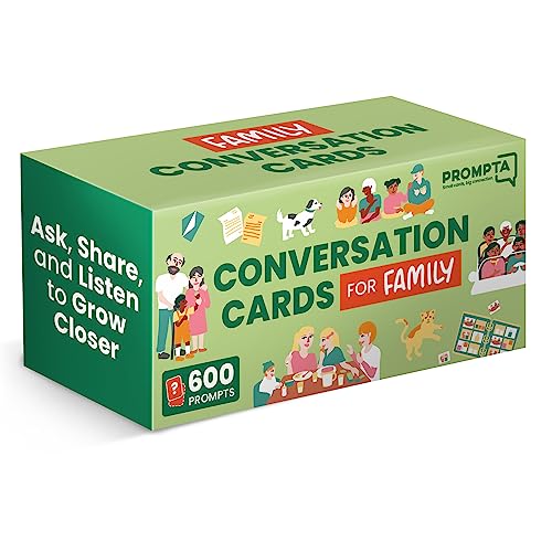 Prompta 600 Conversation Cards for Families