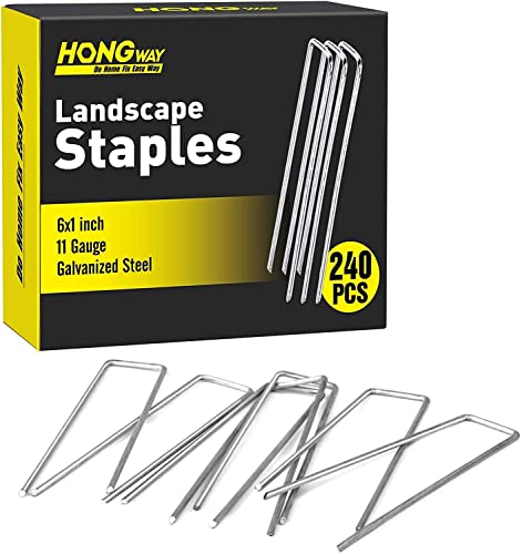 HongWay 240pcs Landscape Staples