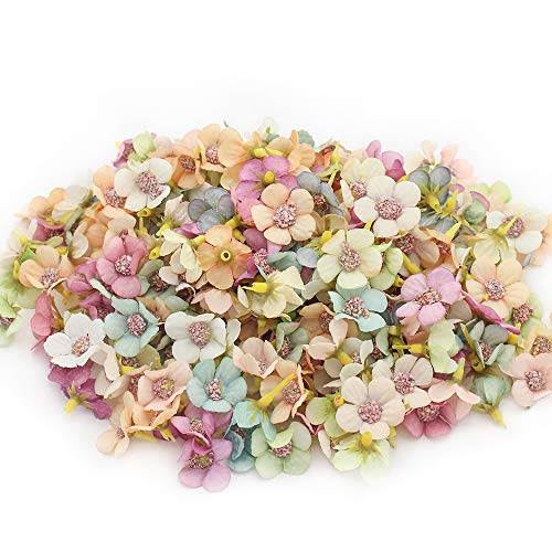 Sorrento Crafts Mini Silk Daisy 50pcs - Artificial Flowers for DIY Decoration