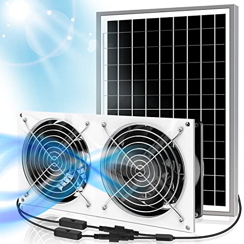 LiLDiHo Solar Fan for DIY Cooling Ventilation