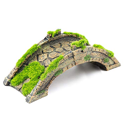 AQUA KT Fish Tank Decor Arch-Bridge Drawbridge