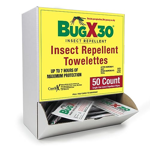 50 Pack Insect Repellent Towelettes