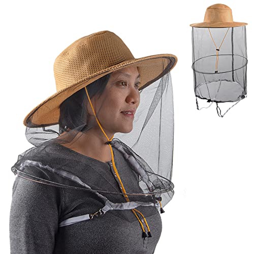 Beekeeping Beekeepers Round Hat with Veil Net