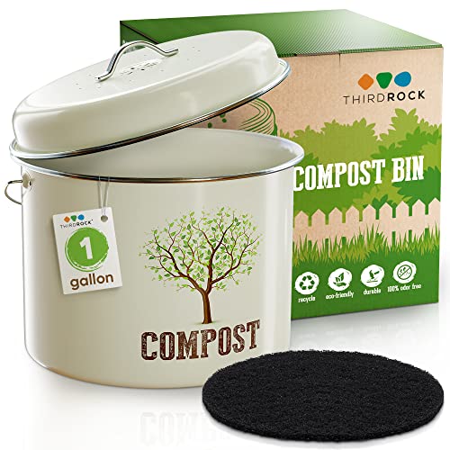 Third Rock Kitchen Compost Bin Countertop