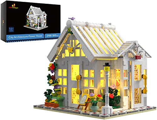 JMBricklayer Flower House Building Kit