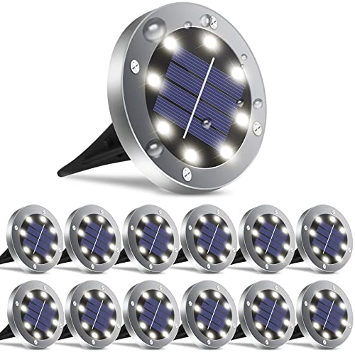 OULONGER Garden Solar Lights: Bright, Waterproof, and Easy to Install Pathway Lights