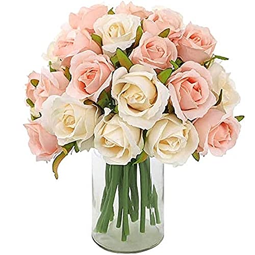 CEWOR Artificial Rose Flowers Bouquet