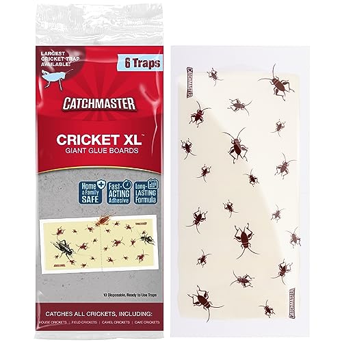 Catchmaster Cricket XL Glue Boards 6-Pack