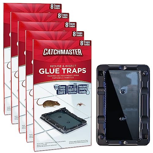Mouse & Insect Glue Traps 40-Pk