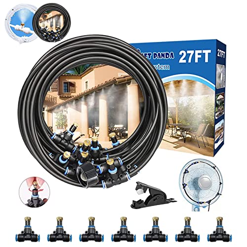 27FT Misting Hose for Outdoor Patio Cooling