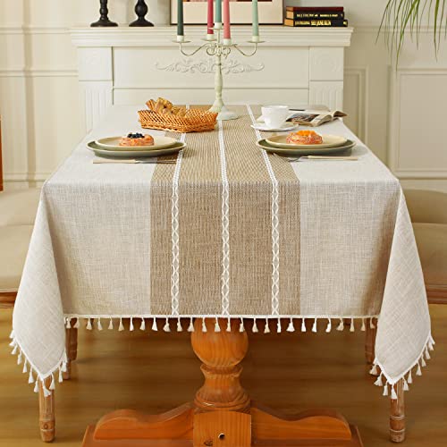 Waterproof Tablecloth for Kitchen Dining