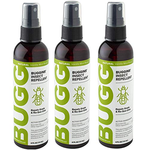 Buggins Natural Insect Repellent - DEET-Free Plant-Based Protection
