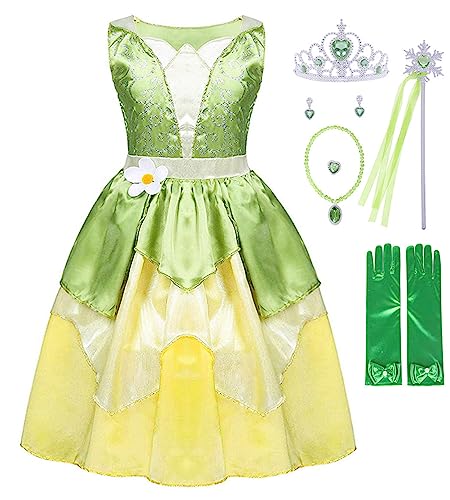 Jumada Girls Dresses: Elegant and Unique Green Fairy Costumes