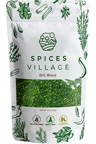 Premium Dill Spice for Pickling, Vegetables, Salads, and Soups