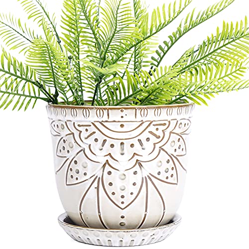 Bohemian Style Ceramic Planter