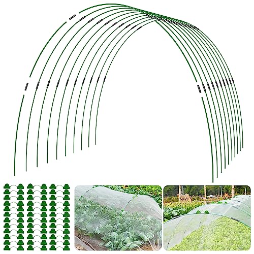 7ft long Garden Hoops for Raised Beds and More