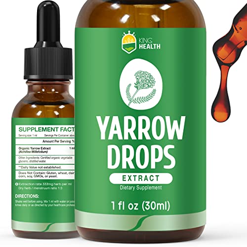 KingHealth Yarrow Herb Tincture Supplement