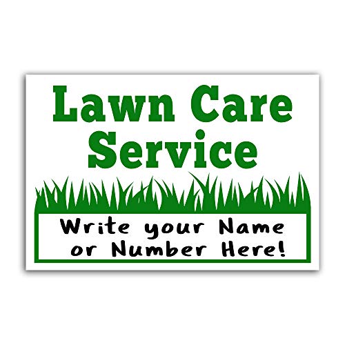 Lawn Care Service Yard Signs