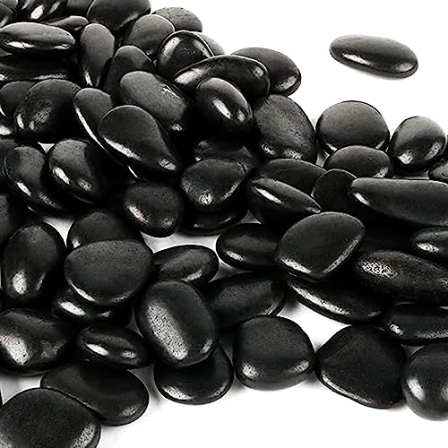 Black River Rocks for Garden Landscaping and Aquarium