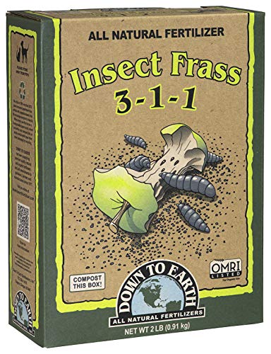 Down to Earth Organic Insect Frass Fertilizer Mix