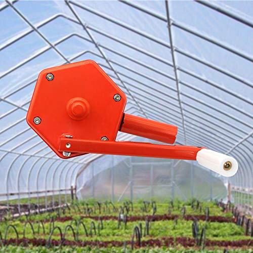 Greenhouse Sidewall Ventilation Hand-Rolling Film Device