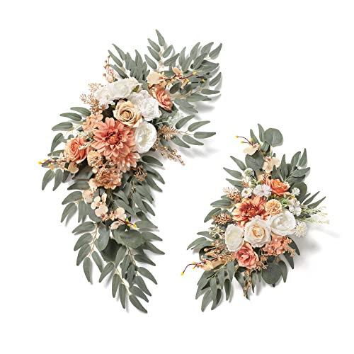Serra Flora Wedding Arch Flowers Swags Kit - Elegant Floral Decor
