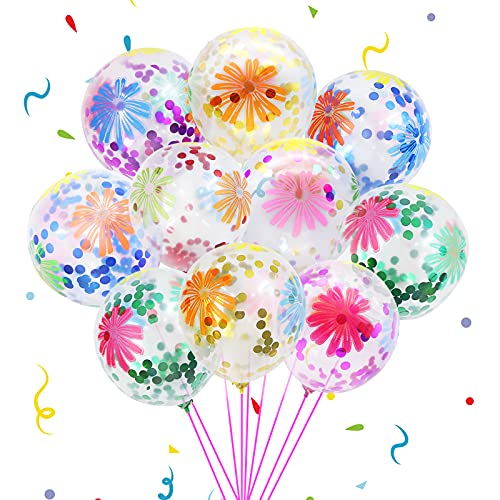 Colorful Flower Balloon Party Decorations