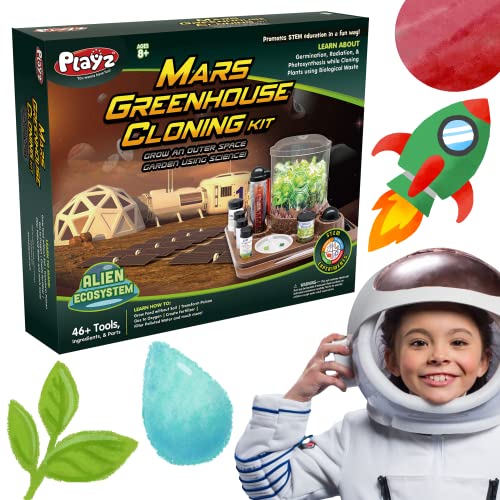 Playz Mars Greenhouse Cloning Kids Science Kit