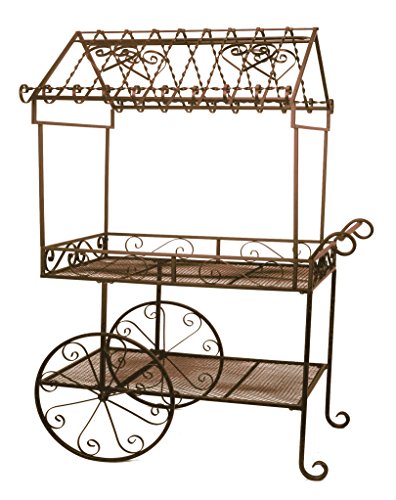 Deer Park Steel Flower Cart